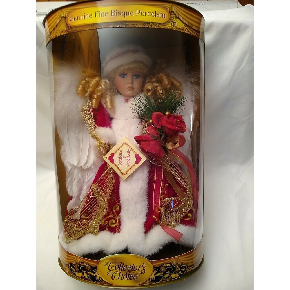 Collectors Choice Genuine Fine Bisque Porcelain Doll Limited Edition Hand Paint
